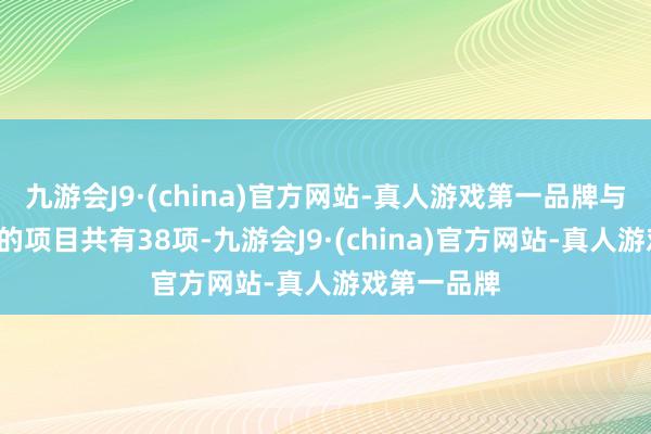 九游会J9·(china)官方网站-真人游戏第一品牌与“吃”有关的项目共有38项-九游会J9·(china)官方网站-真人游戏第一品牌