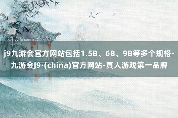 j9九游会官方网站包括1.5B、6B、9B等多个规格-九游会J9·(china)官方网站-真人游戏第一品牌